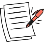 pen and paper pen and paper